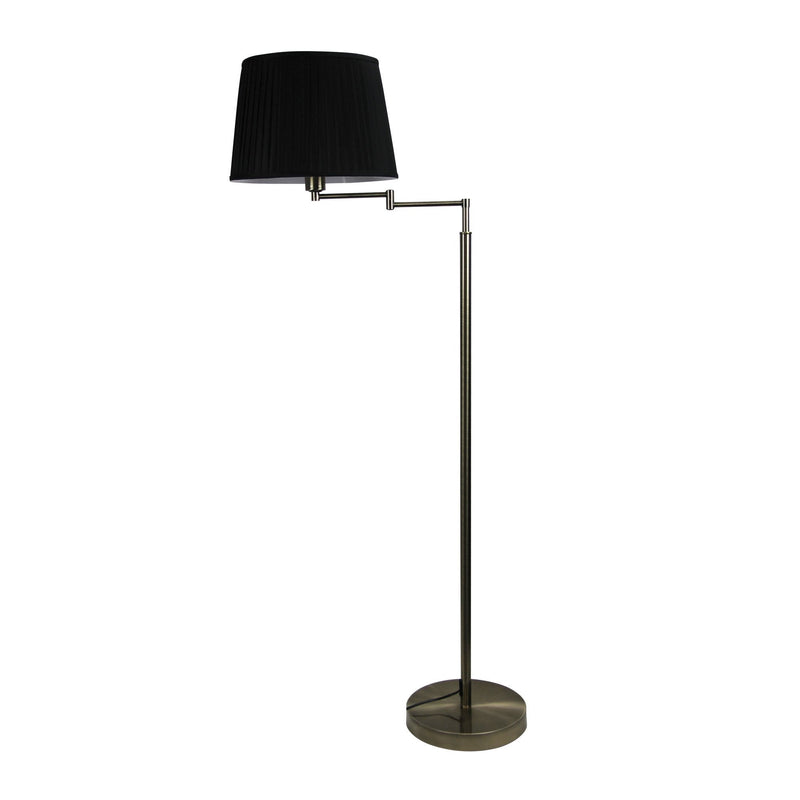 Oriel KINGSTON - Swing Arm Floor Lamp Base Only-Oriel Lighting-Ozlighting.com.au