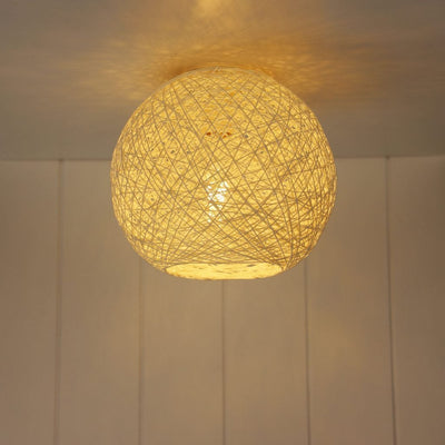 Oriel KONO - DIY Batten Fix Holder Cover Painted String Ceiling Light Shade Only-Oriel Lighting-Ozlighting.com.au
