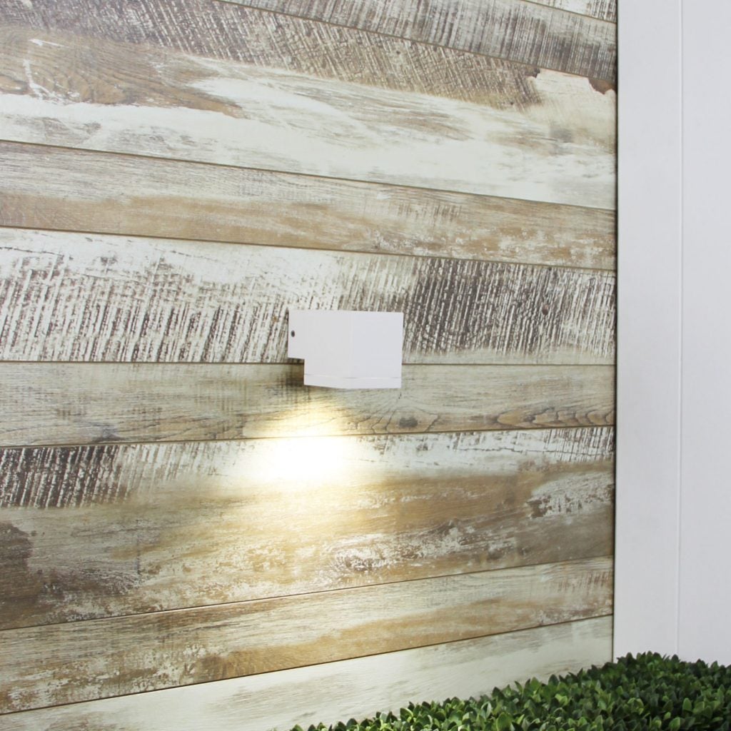 Oriel KUBE Outdoor Wall Light - IP65, Black-Oriel Lighting-Ozlighting.com.au