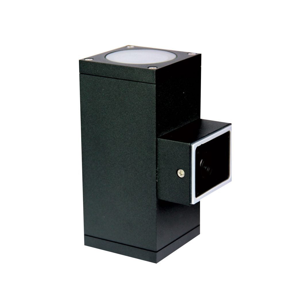 Oriel KUBE Outdoor Wall Light - IP65, Black-Oriel Lighting-Ozlighting.com.au