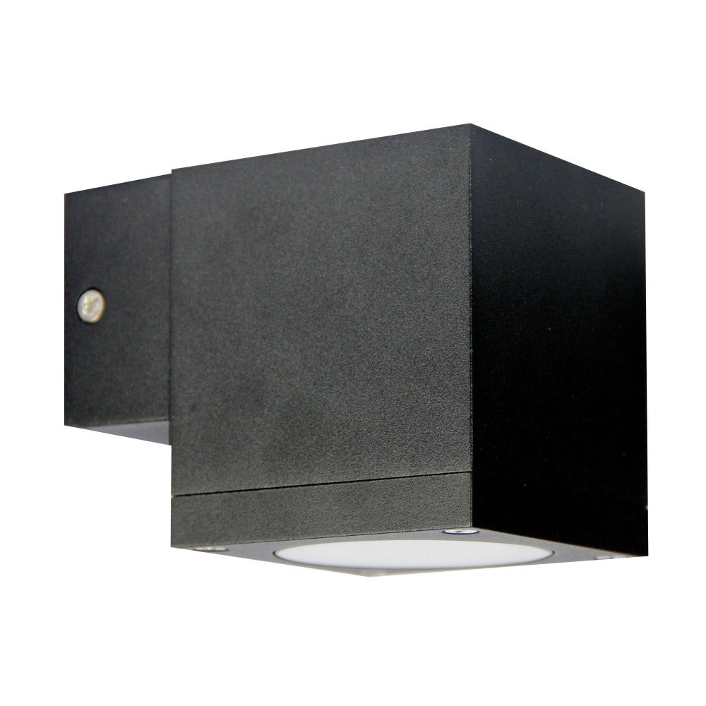 Oriel KUBE Outdoor Wall Light - IP65, Black-Oriel Lighting-Ozlighting.com.au