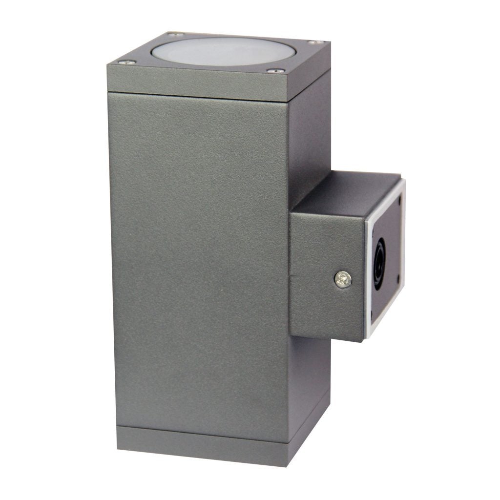 Oriel KUBE Outdoor Wall Light - IP65, Black-Oriel Lighting-Ozlighting.com.au