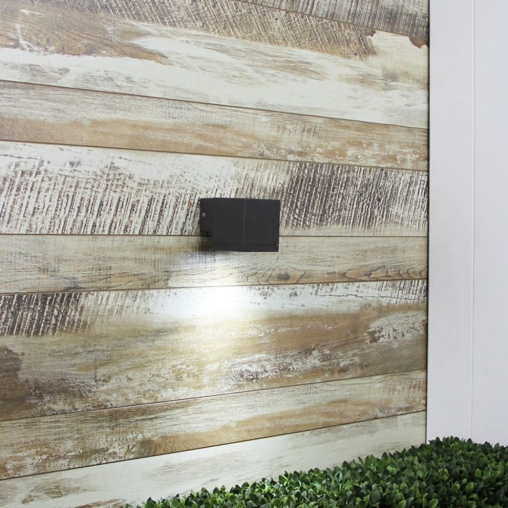 Oriel KUBE Outdoor Wall Light - IP65, Black-Oriel Lighting-Ozlighting.com.au