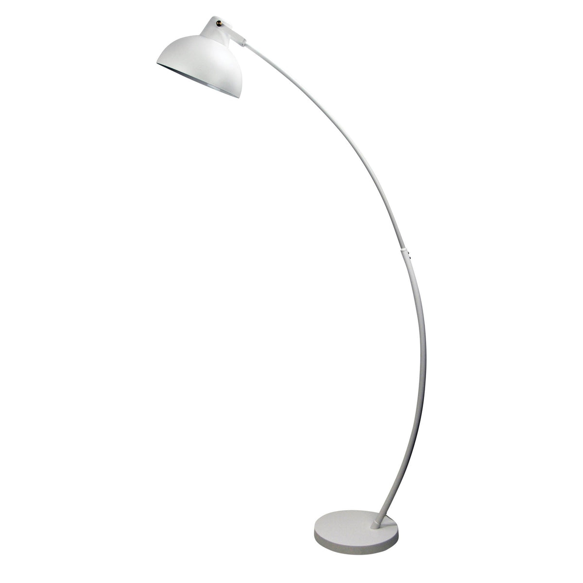 Oriel LAGO Floor Lamp - Black and White-Oriel Lighting-Ozlighting.com.au