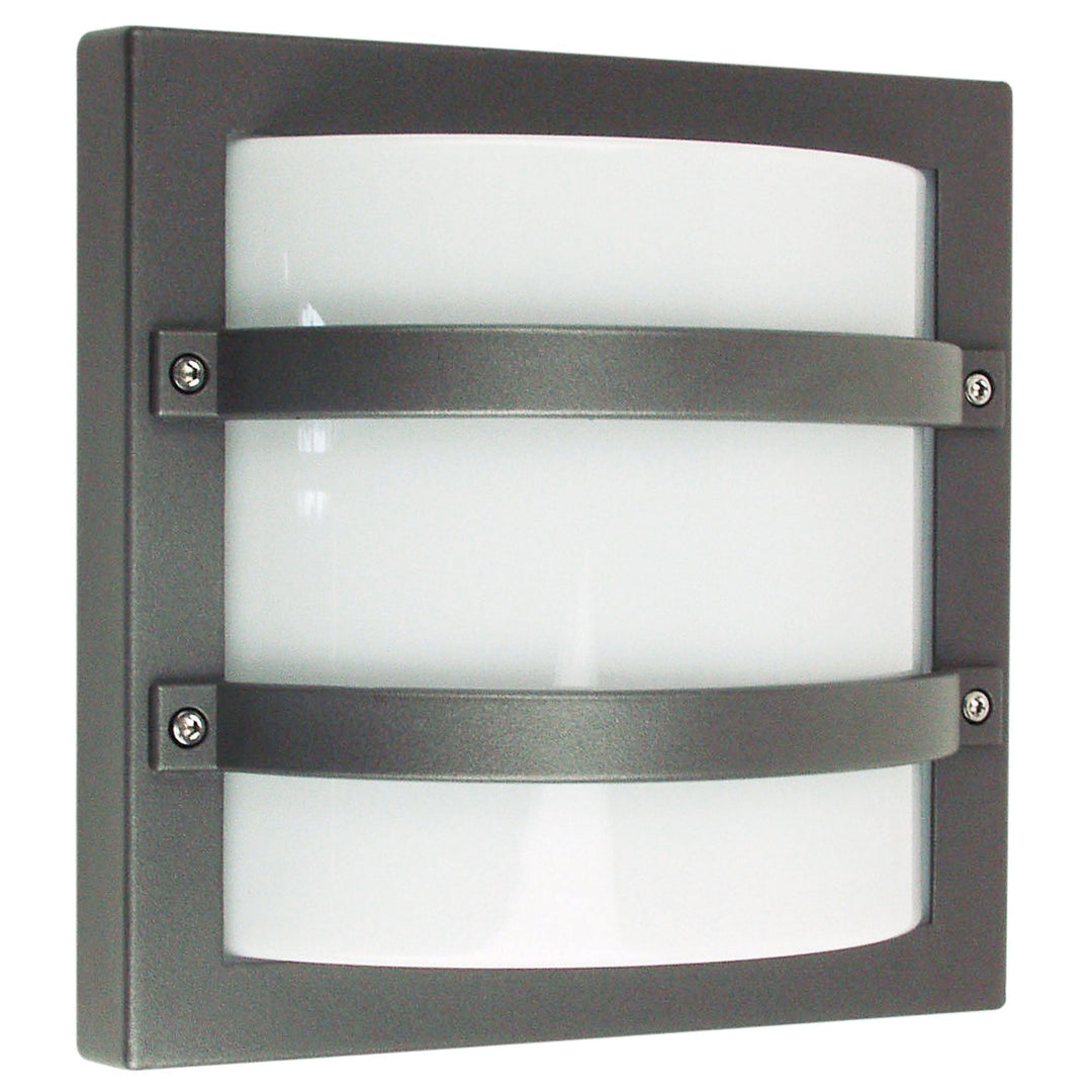 Oriel LARGO - Modern Exterior Premium Outdoor Bulkhead Bunker Wall Light IP65-Oriel Lighting-Ozlighting.com.au