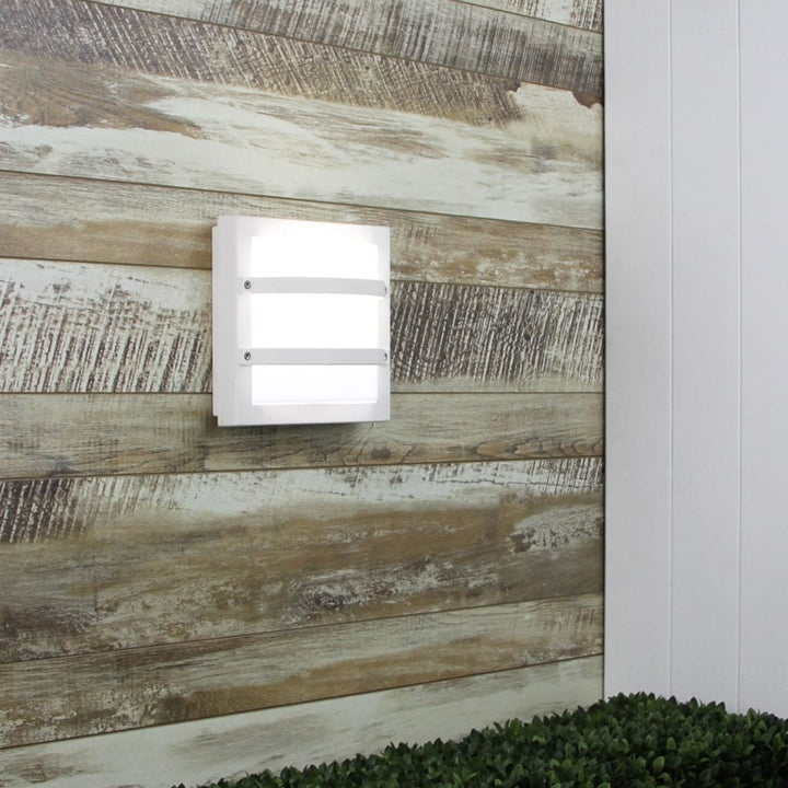 Oriel LARGO - Modern Exterior Premium Outdoor Bulkhead Bunker Wall Light IP65-Oriel Lighting-Ozlighting.com.au