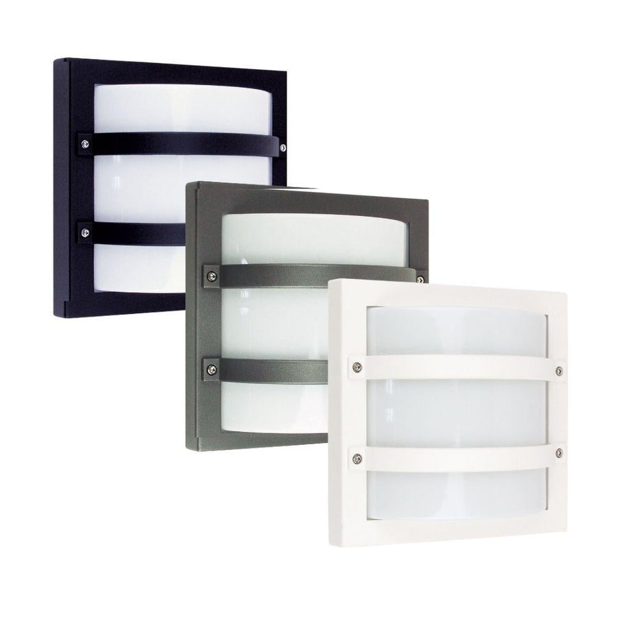 Oriel LARGO - Modern Exterior Premium Outdoor Bulkhead Bunker Wall Light IP65-Oriel Lighting-Ozlighting.com.au