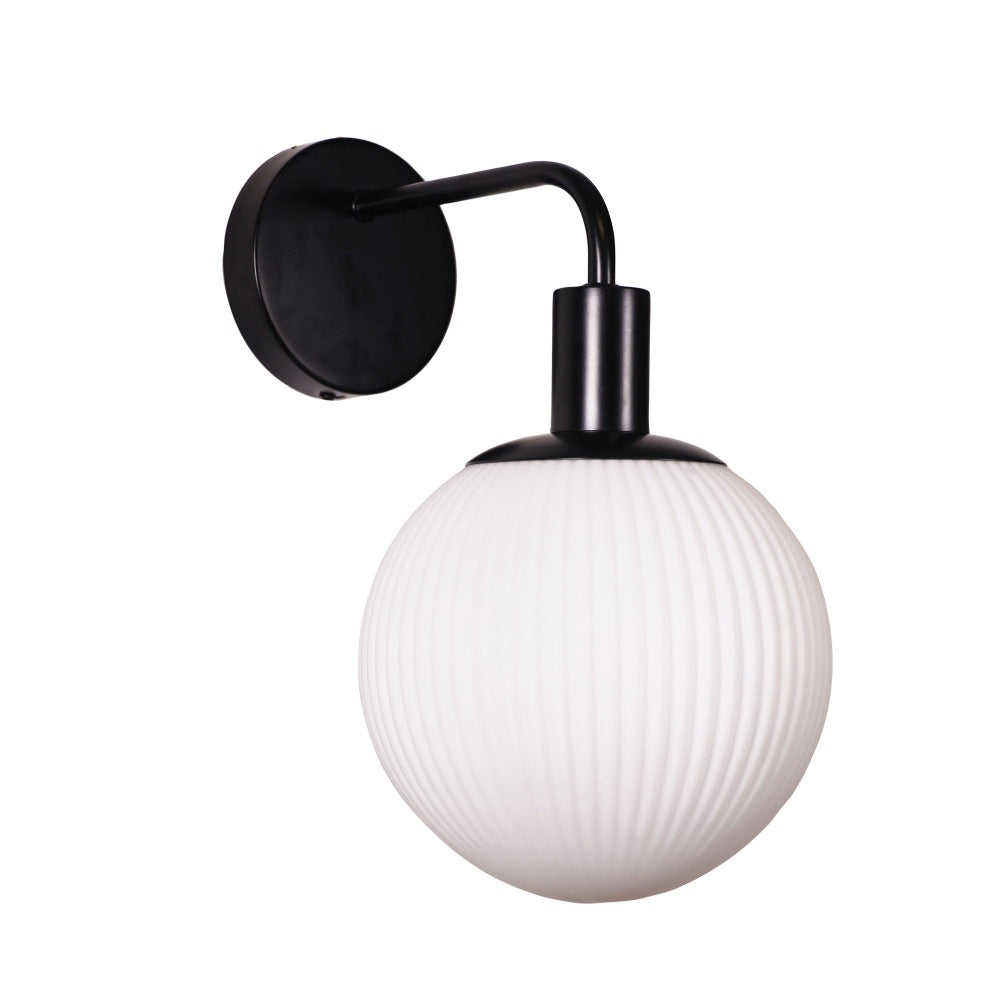 Oriel LEGARNO - Interior Clear And Opal Glass Wall Light IP20-Oriel Lighting-Ozlighting.com.au
