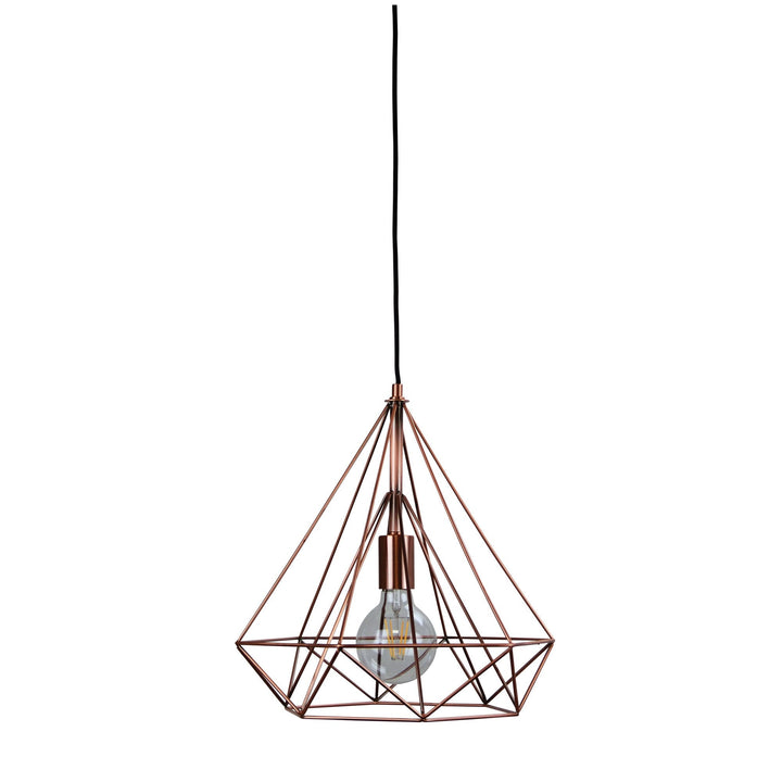 Oriel LENOX - 1 Light Geometric Pendant-Oriel Lighting-Ozlighting.com.au