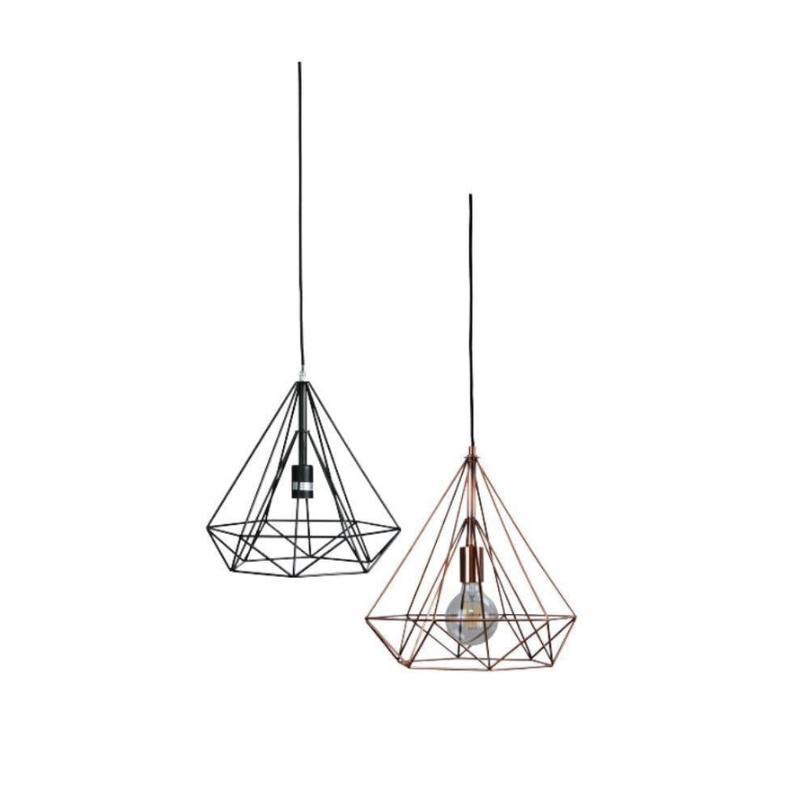 Oriel LENOX - 1 Light Geometric Pendant-Oriel Lighting-Ozlighting.com.au