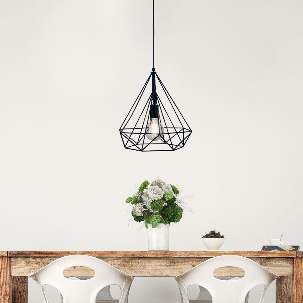 Oriel LENOX Pendant - 1 Light Geometric-Oriel Lighting-Ozlighting.com.au