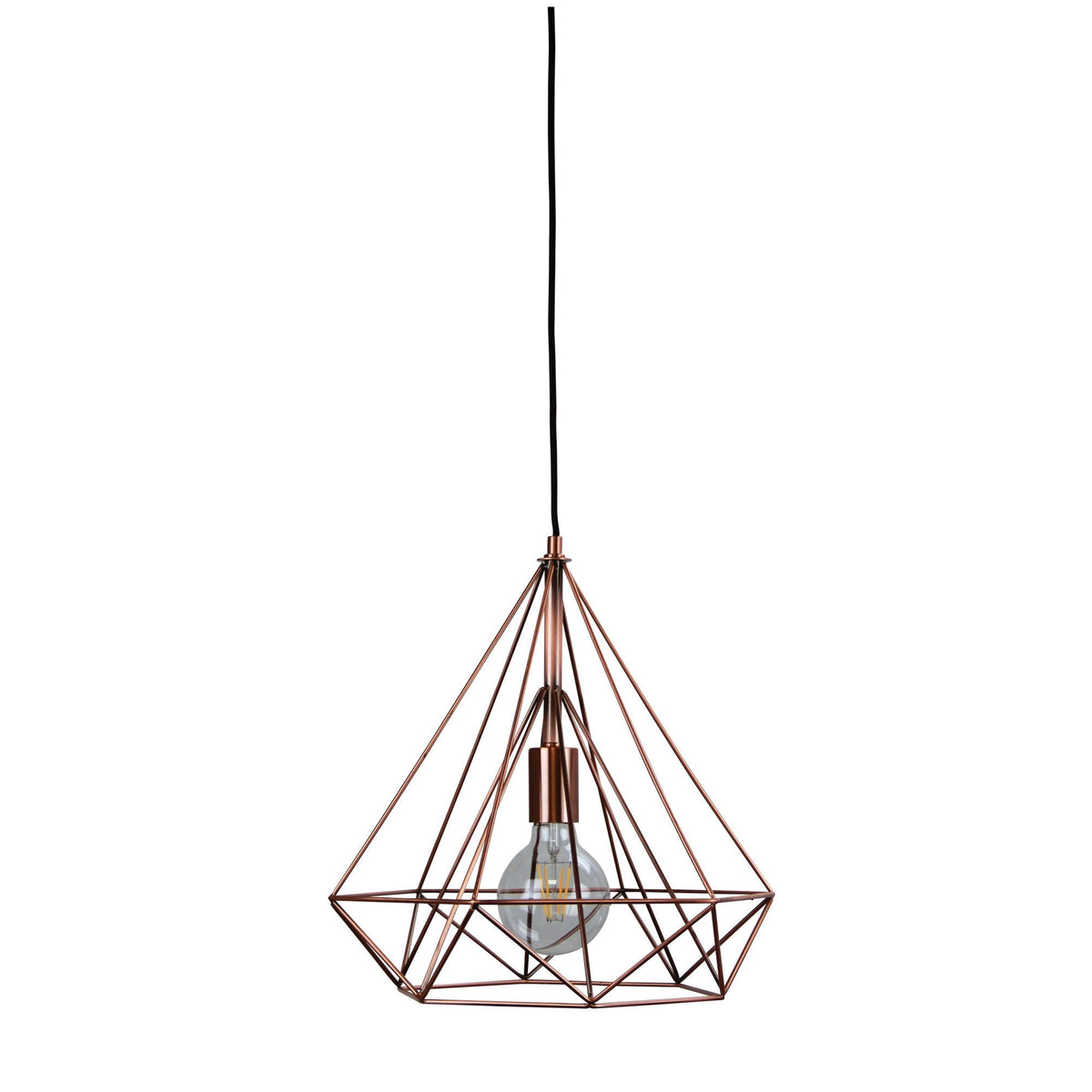 Oriel LENOX Pendant - 1 Light Geometric-Oriel Lighting-Ozlighting.com.au