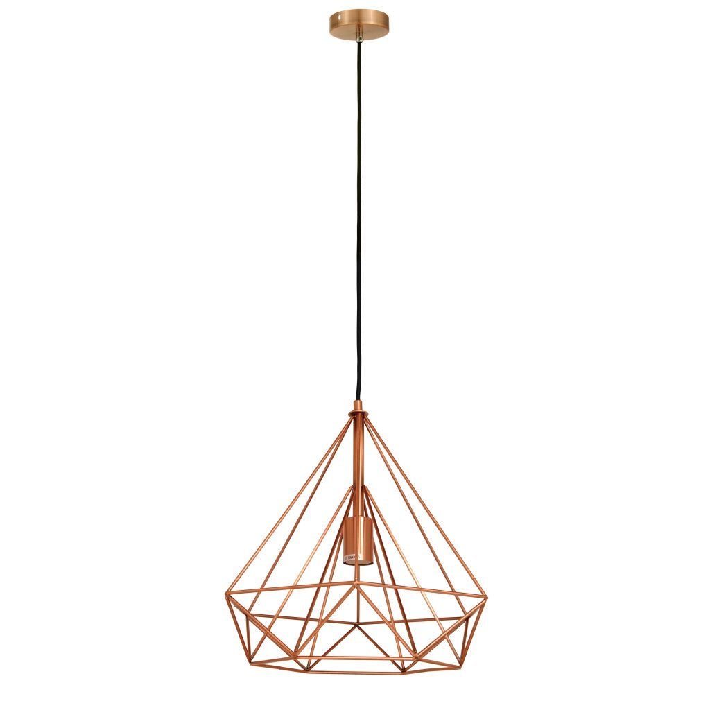 Oriel LENOX Pendant - 1 Light Geometric-Oriel Lighting-Ozlighting.com.au