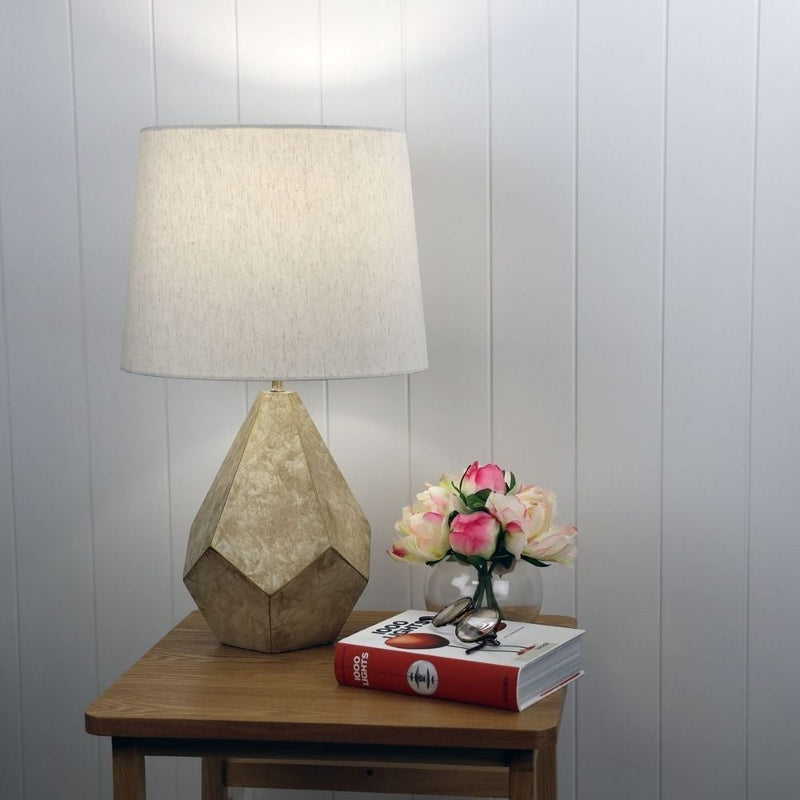 Oriel LEON - Geometric Table Lamp-Oriel Lighting-Ozlighting.com.au