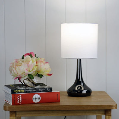 Oriel LOLA - Touch Table Lamp-Oriel Lighting-Ozlighting.com.au