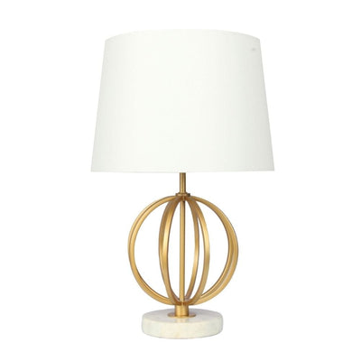 Oriel LOXTON - Marble Table Lamp-Oriel Lighting-Ozlighting.com.au