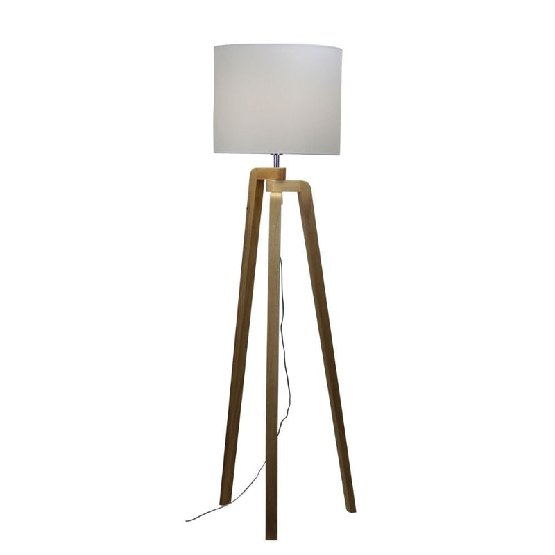 Oriel LUND - Scandinavian Inspired Tripod Floor Lamp-Oriel Lighting-Ozlighting.com.au