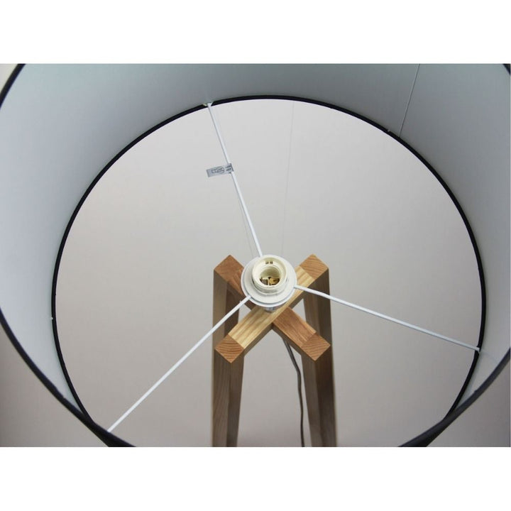 Oriel MALMO - Timber Floor Lamp Base Only-Oriel Lighting-Ozlighting.com.au