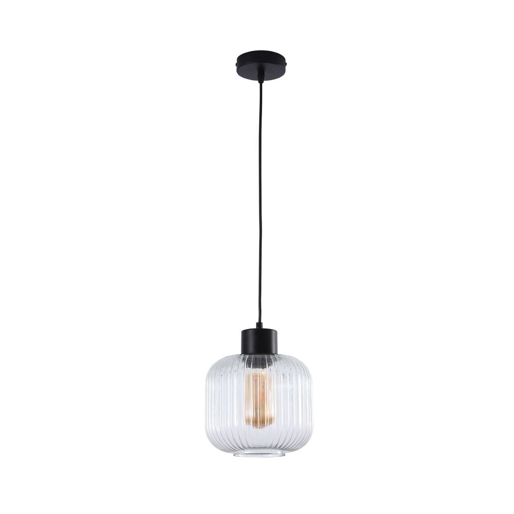 Oriel MILLER Pendant - 1 Light Single Glass-Oriel Lighting-Ozlighting.com.au
