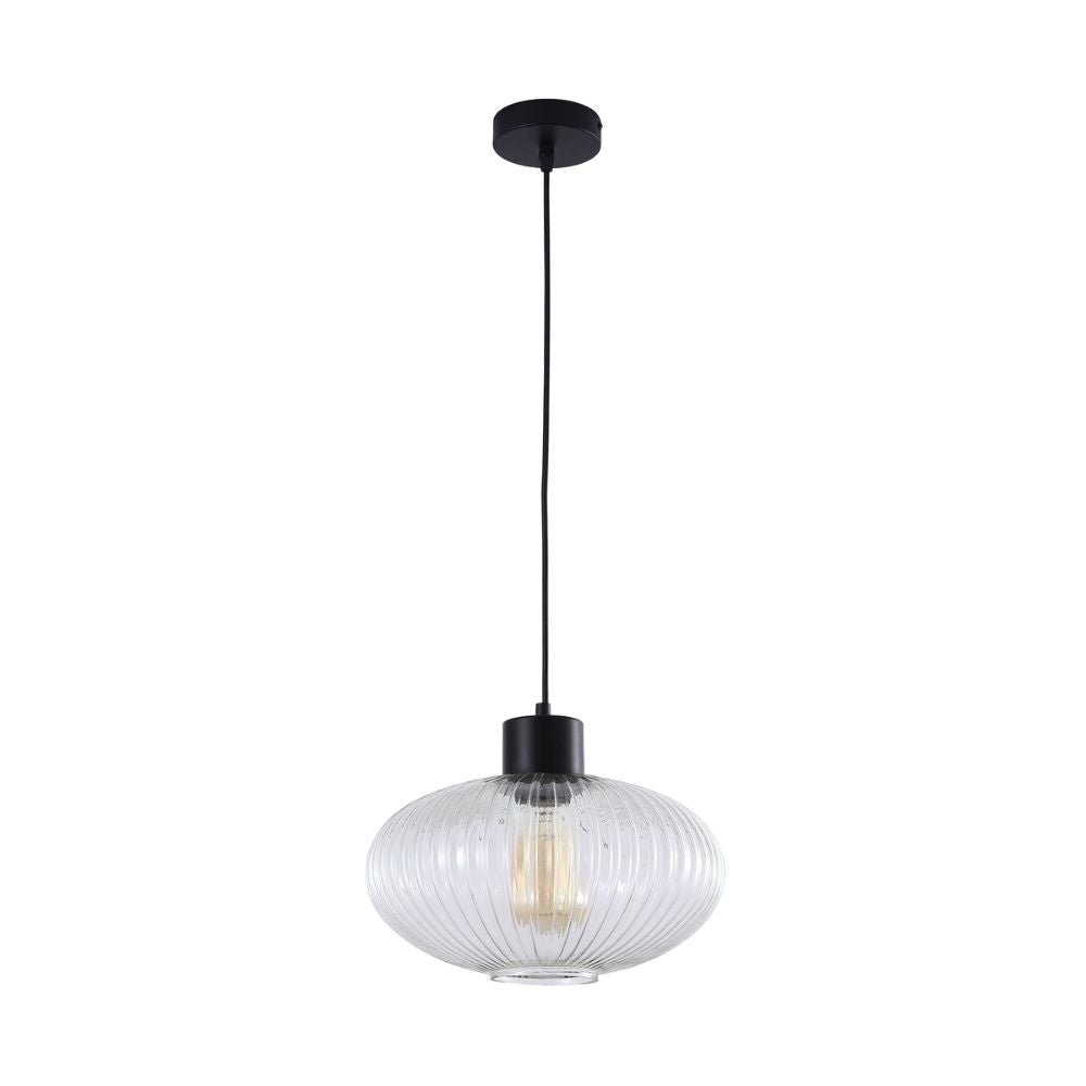 Oriel MILLER Pendant - 1 Light Single Glass-Oriel Lighting-Ozlighting.com.au