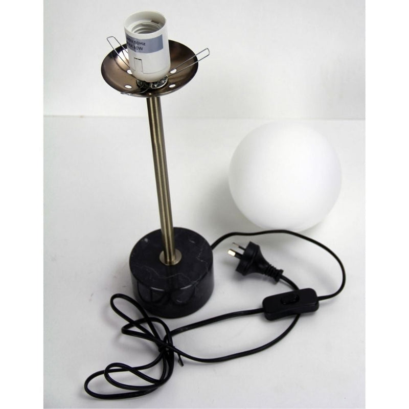 Oriel MILTON - Classic Marble Art Deco Table Lamp-Oriel Lighting-Ozlighting.com.au
