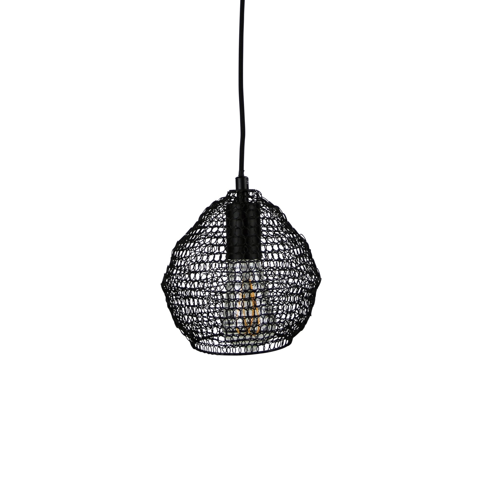 Oriel MUDAG - 1 Light Mesh Pendant-Oriel Lighting-Ozlighting.com.au