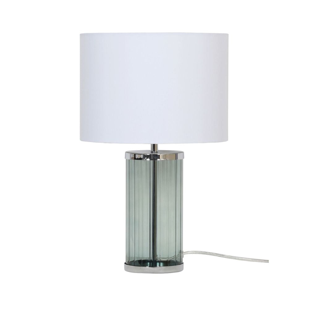 Oriel NIZIO Table Lamp - Coloured Glass, Green-Oriel Lighting-Ozlighting.com.au