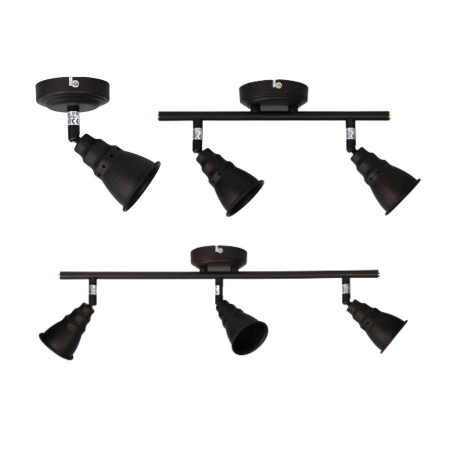 Oriel NORTON - 1/2/3 Light Vintage Adjustable Spotlight-Oriel Lighting-Ozlighting.com.au