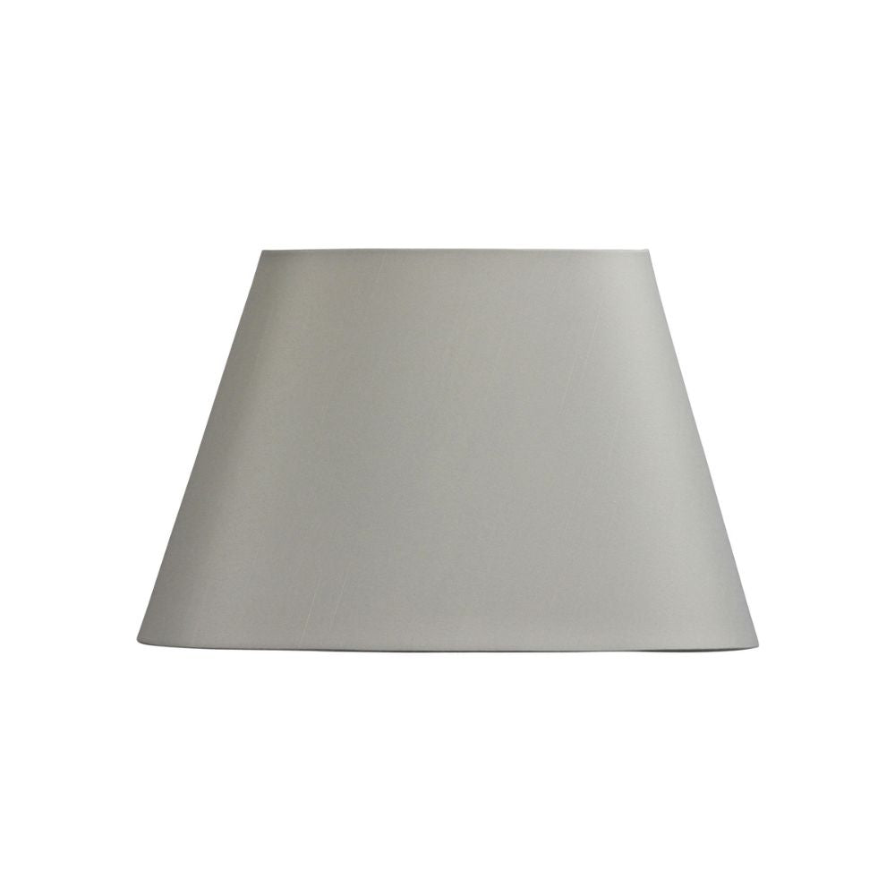 Oriel OVAL Lamp Shade - 31cm Tapered Oval Fabric, Black-Oriel Lighting-Ozlighting.com.au