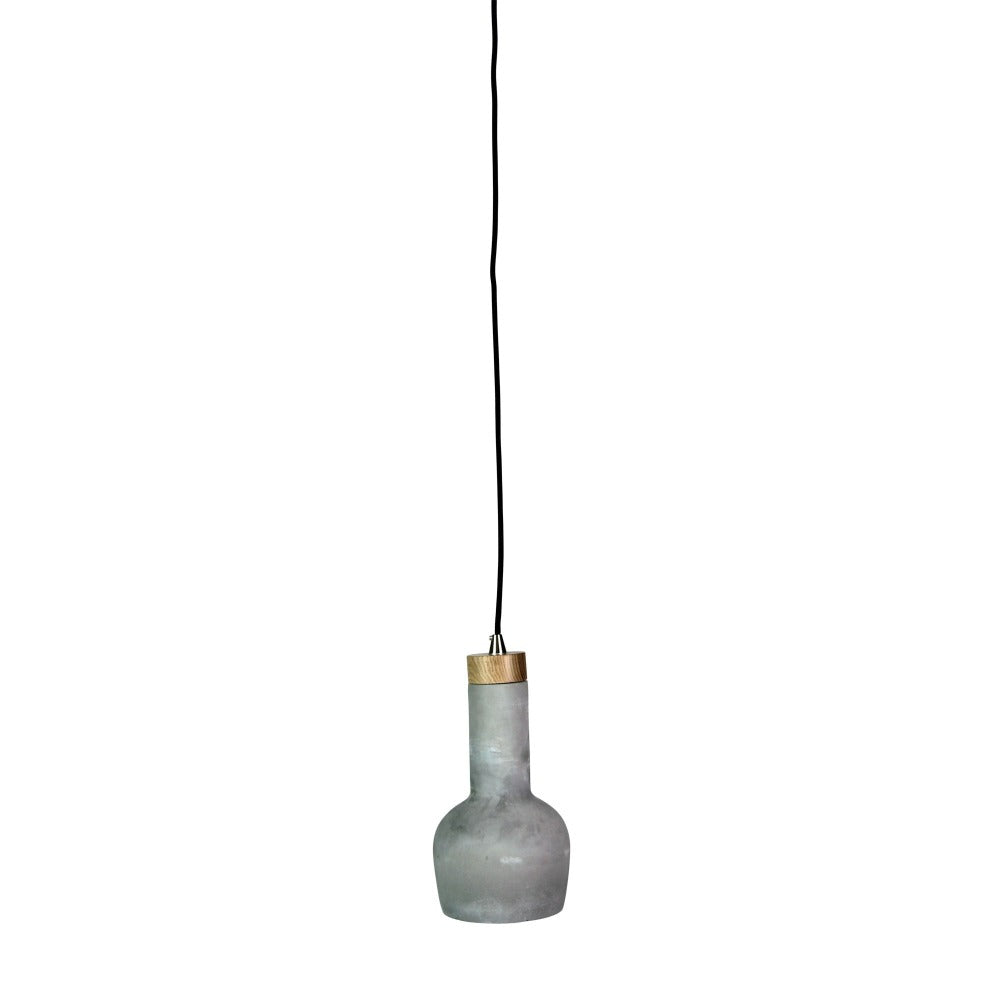 Oriel PANTO 2 Pendant - 1 Light Concrete-Finished Urban-Oriel Lighting-Ozlighting.com.au