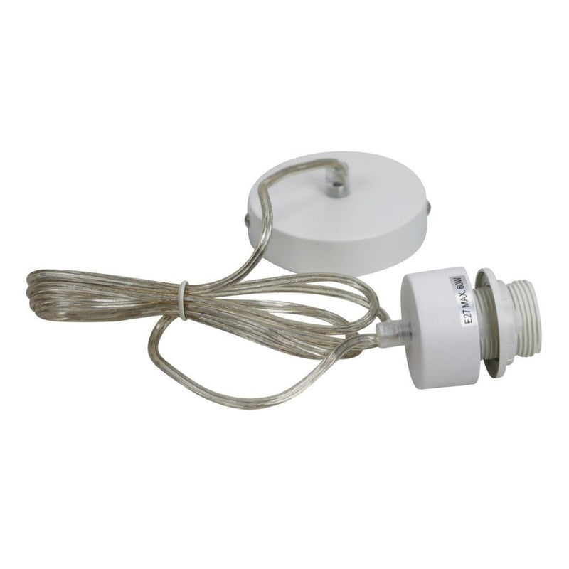 Oriel PARTI CORD - 1 Light Single Cord Suspension Cable Pendant-Oriel Lighting-Ozlighting.com.au