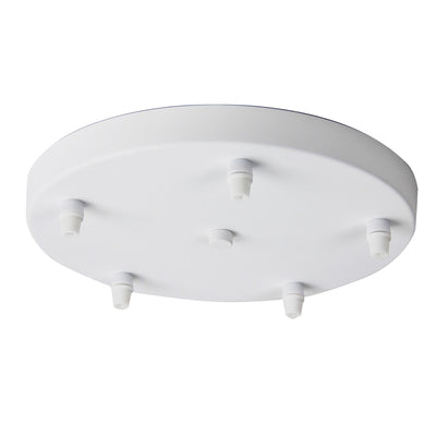 Oriel PARTI PAN - Turns 3/5 Single Pendants into One Round Plate Light Accessory-Oriel Lighting-Ozlighting.com.au