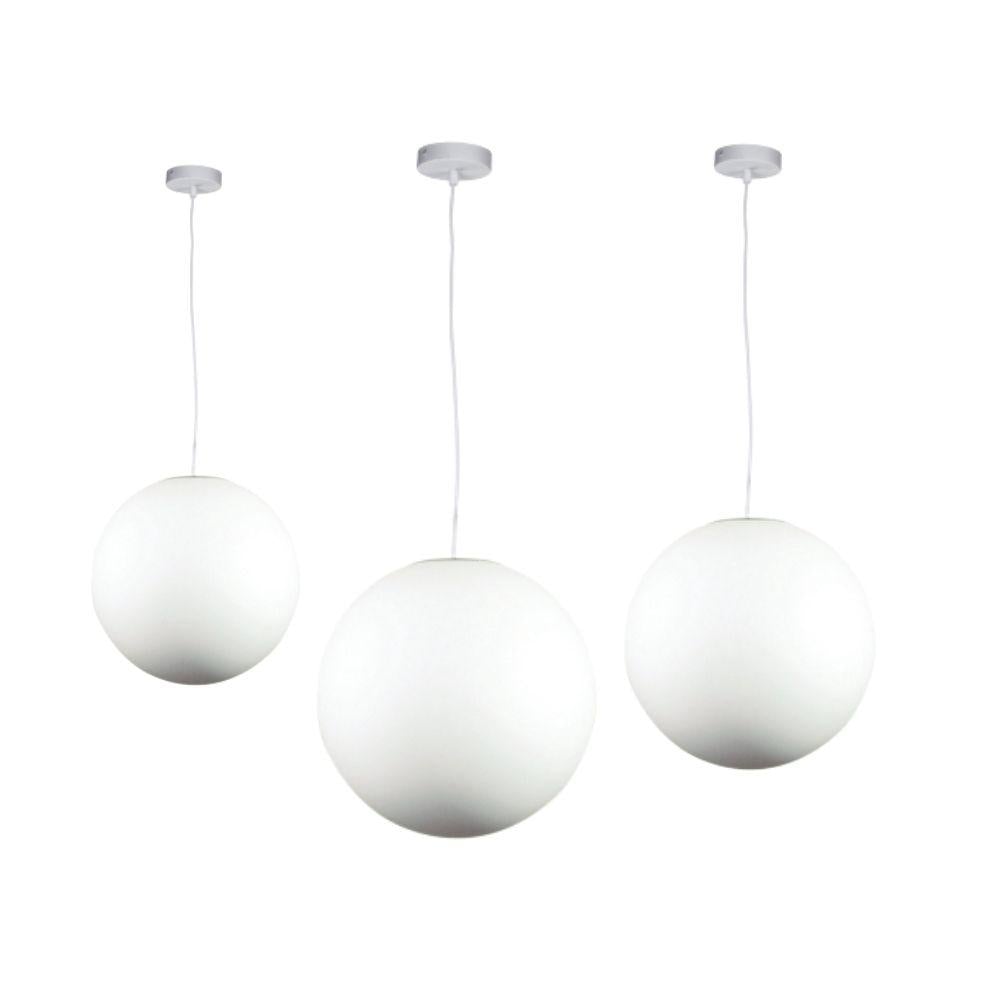 Oriel PHASE Acrylic Sphere Pendant - 200/300/400/500mm-Oriel Lighting-Ozlighting.com.au