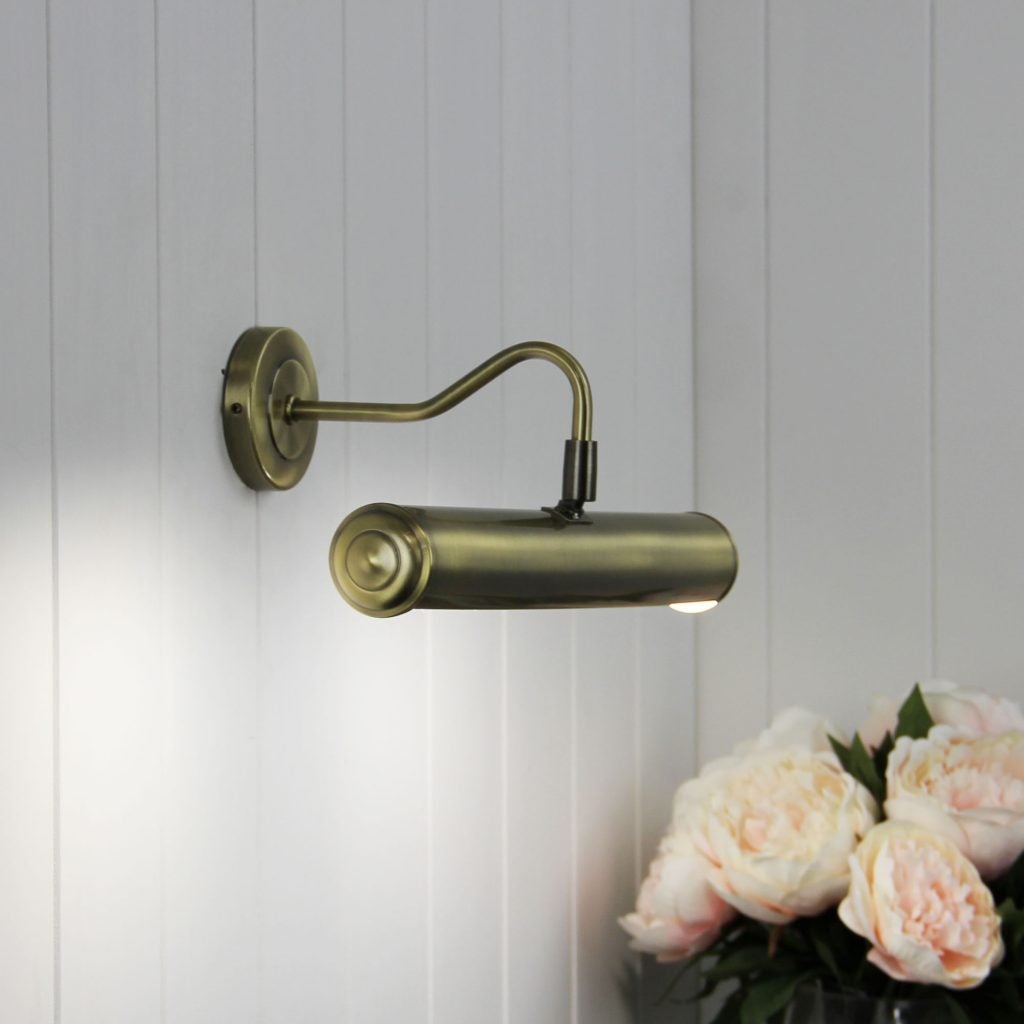 Oriel PICTURE Picture Light - 2 Light Traditional-Oriel Lighting-Ozlighting.com.au