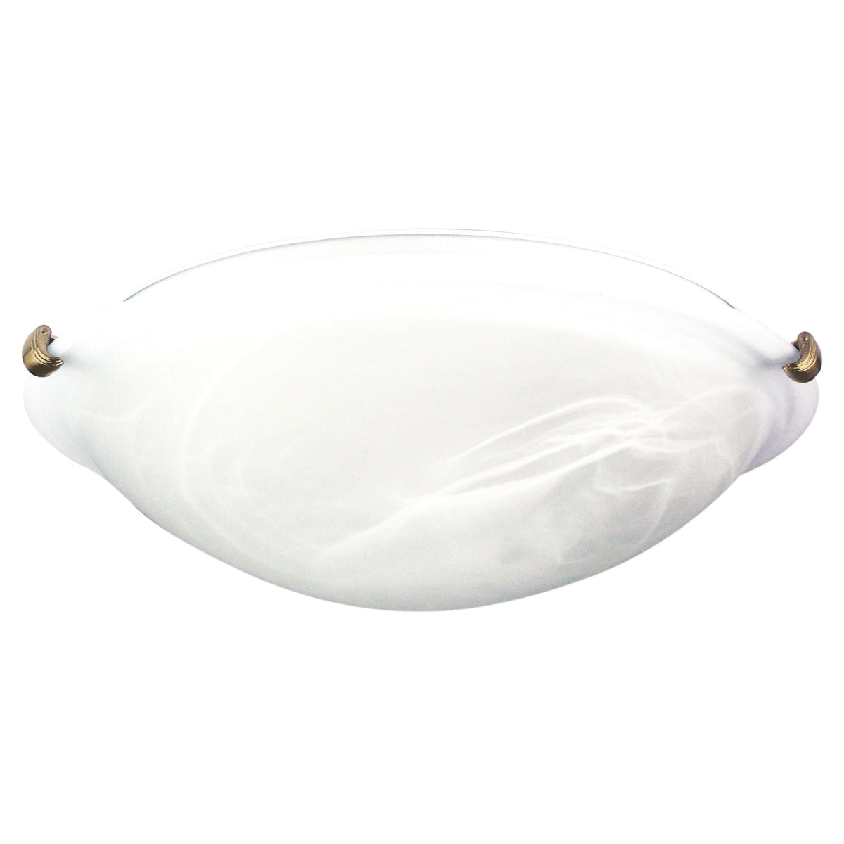 Oriel REMO Oyster Ceiling Light - 40cm Alabaster Glass-Oriel Lighting-Ozlighting.com.au