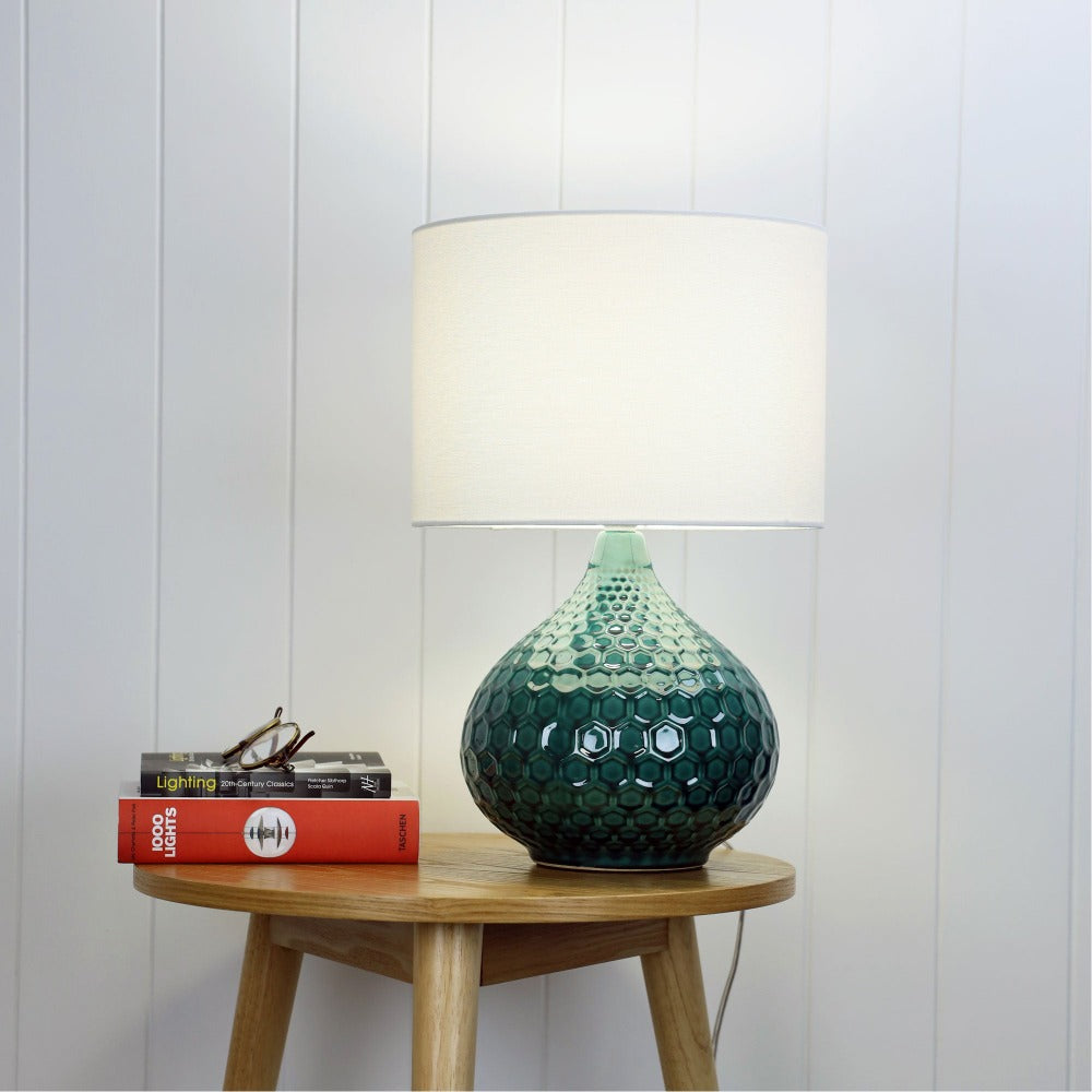 Oriel RIDLEY Table Lamp - Ceramic-Oriel Lighting-Ozlighting.com.au