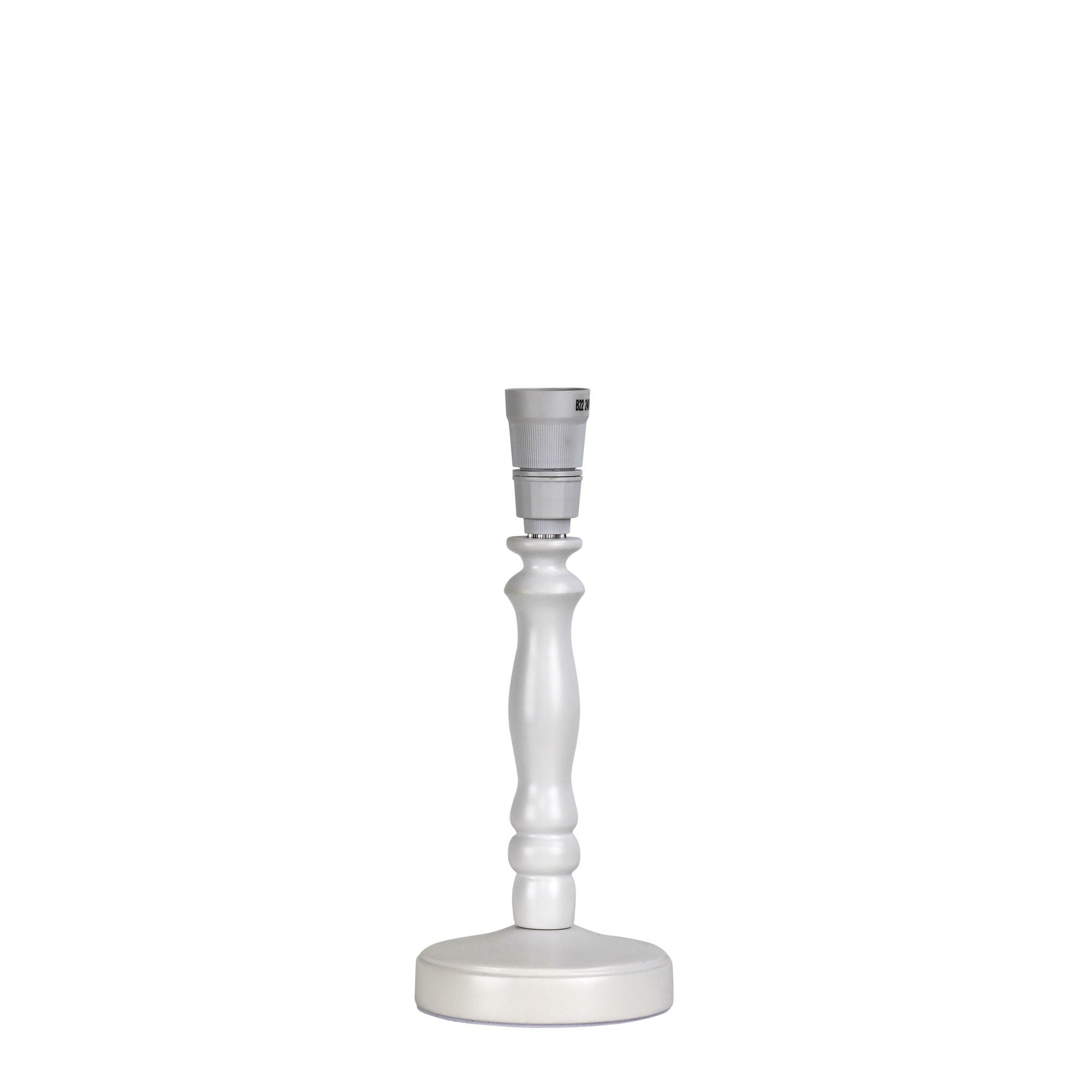 Oriel ROSALIE - Painted Timber Table Lamp Base Only-Oriel Lighting-Ozlighting.com.au