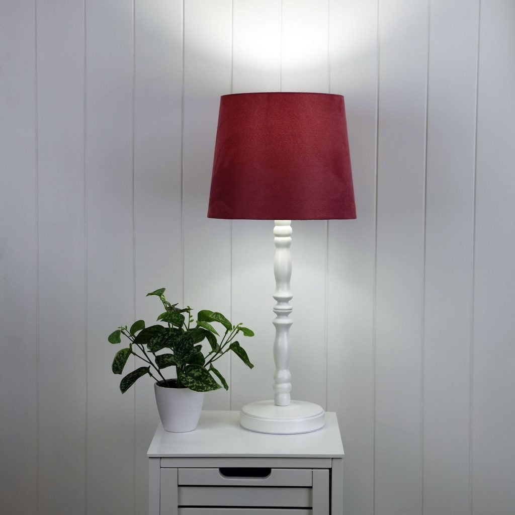 Oriel ROSALIE Table Lamp Base Only - Painted Timber-Oriel Lighting-Ozlighting.com.au