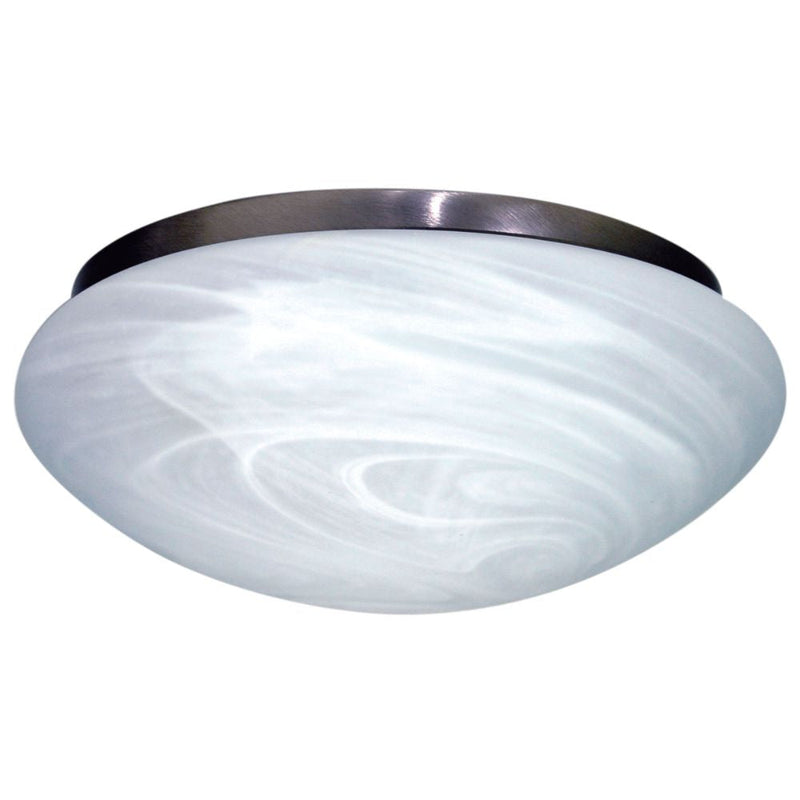 Oriel SATIN - Chrome & Alabaster Ceiling Fan Light-Oriel Lighting-Ozlighting.com.au