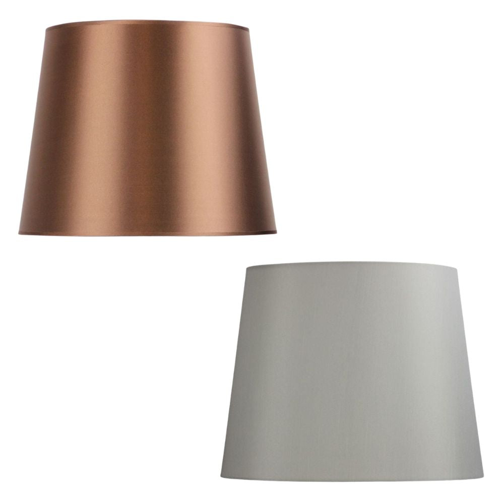 Oriel SHADE-38 Lamp Shade Only - Medium Table, White, TABLE LAMP BASE REQUIRED-Oriel Lighting-Ozlighting.com.au