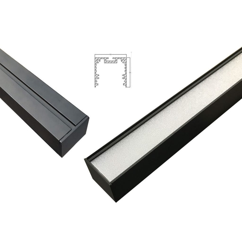 Oriel SHARD - 30W 1500mm Slimline Dimmable LED Linear Pendant - 4000K-Oriel Lighting-Ozlighting.com.au