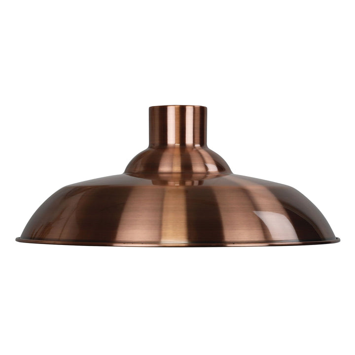 Oriel SLATER - Industrial Vintage Metal Pendant Light Shade Only - SUSPENSION REQUIRED-Oriel Lighting-Ozlighting.com.au