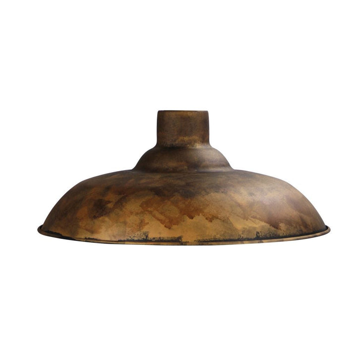 Oriel SLATER - Industrial Vintage Metal Pendant Light Shade Only - SUSPENSION REQUIRED-Oriel Lighting-Ozlighting.com.au