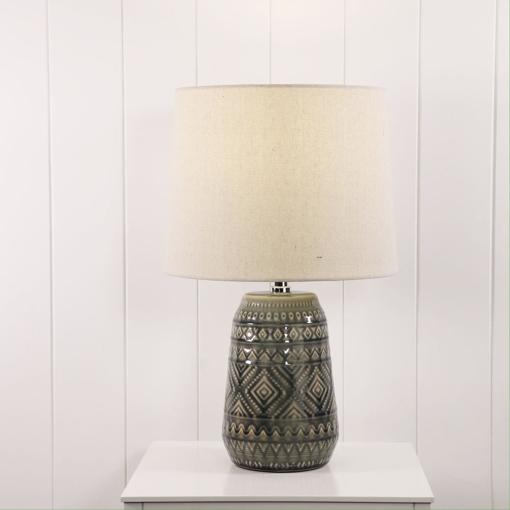 Oriel SONIA Table Lamp - Ceramic-Oriel Lighting-Ozlighting.com.au
