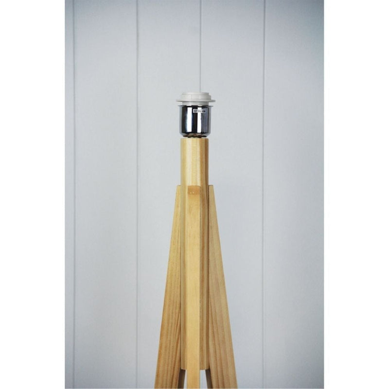 Oriel STABB - Timber Floor Lamp Base Only-Oriel Lighting-Ozlighting.com.au