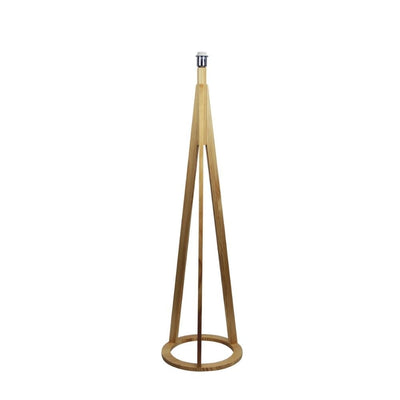 Oriel STABB - Timber Floor Lamp Base Only-Oriel Lighting-Ozlighting.com.au