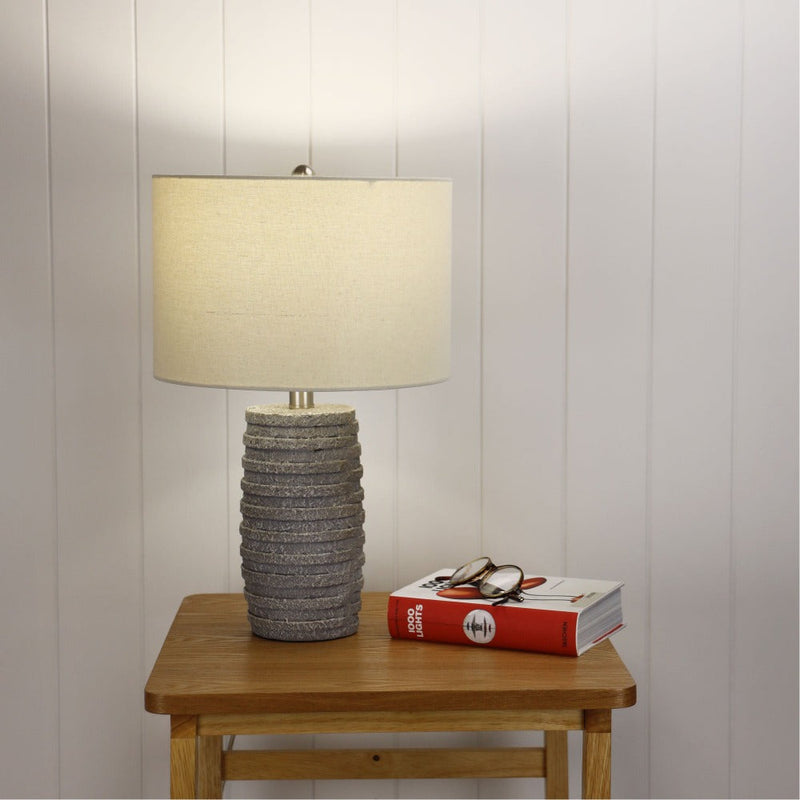 Oriel STRATA - Complete Table Lamp-Oriel Lighting-Ozlighting.com.au