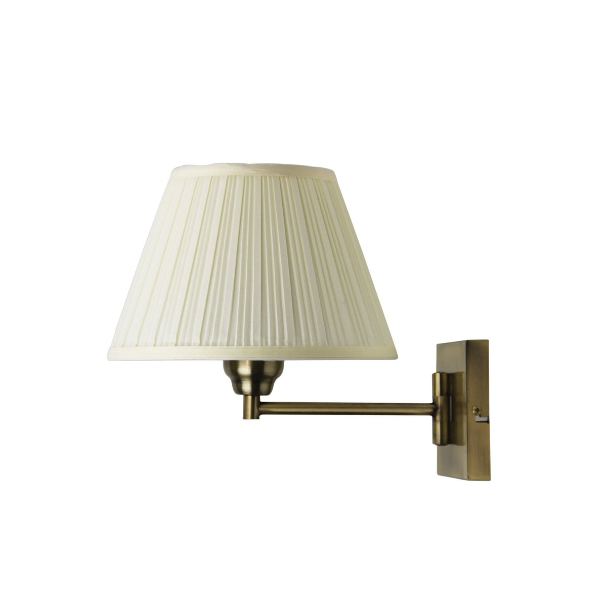 Oriel SWINGLEY Wall Light - 1 Light Traditional Swing Arm-Oriel Lighting-Ozlighting.com.au