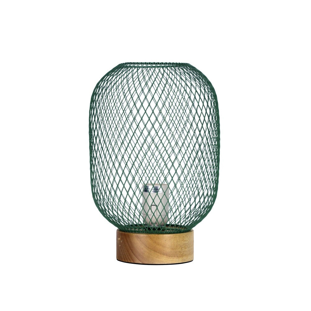 Oriel TILDA Table Lamp - Mesh, Pink-Oriel Lighting-Ozlighting.com.au