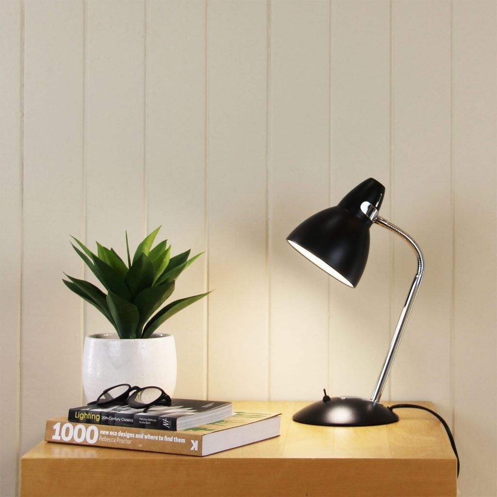 Oriel TRAX Desk & Table Lamp - Classic Gooseneck Metal Task-Oriel Lighting-Ozlighting.com.au